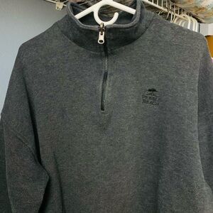 Pebble Beach Men’s Zip V-Neck Sweater